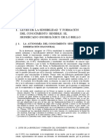 Leyes de La Sensibilidad y Formación Del Conocimiento Sensible