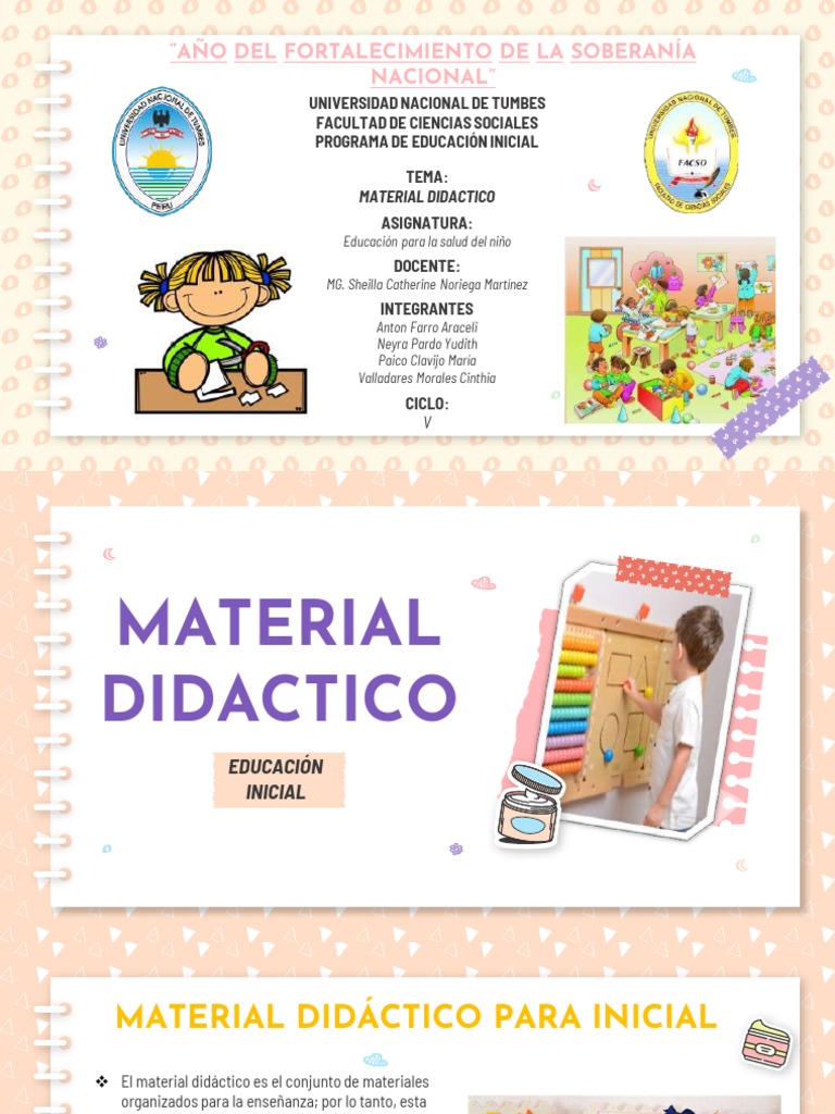 Material Didactico (Exposición) | PDF | Aprendizaje | Maestros