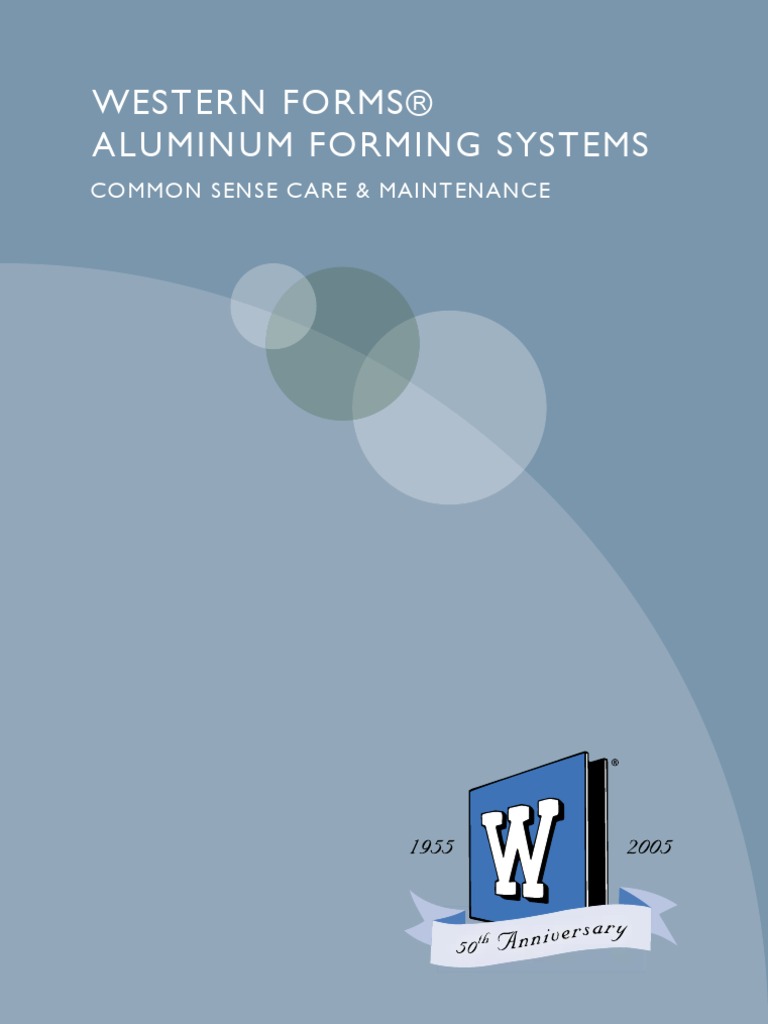 Western Forms Maintenance | PDF | Hammer | Concrete