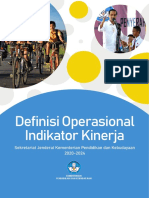 Definisi Operasional Indikator Setjen 2020-2024