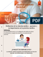 Relacion Medico Paciente Sociedad