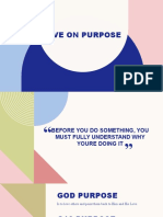 Live On Purpose