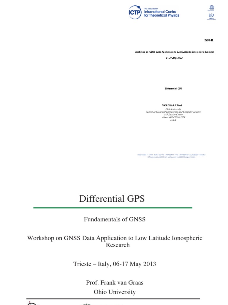 Differential GPS PDF