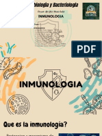 Presentación Ciencia Microbiología Divertida y Sencilla Amarillo y Turquesa