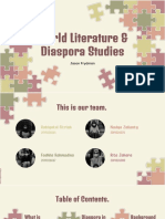 World Literature - Diaspora Studies