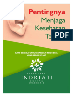 Pentingnya Menjaga Kesehatan Telinga