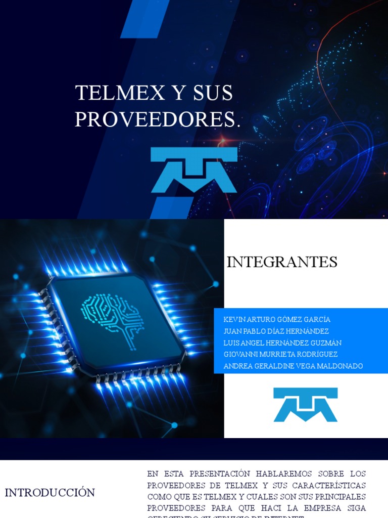 Proveedores de Telmex y sus características | PDF | Calidad (comercial ...