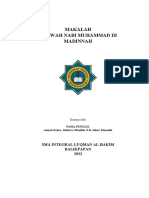 Makalah Dakwah Nabi Muhammad Di Madinah - Kelompok 5