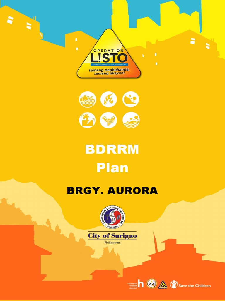 BDRRM BRGY. Aurora | PDF | Hazards | Emergency Management
