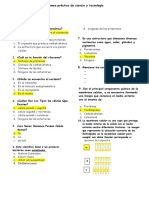 Examen Práctico de Ciencia y Tecnología