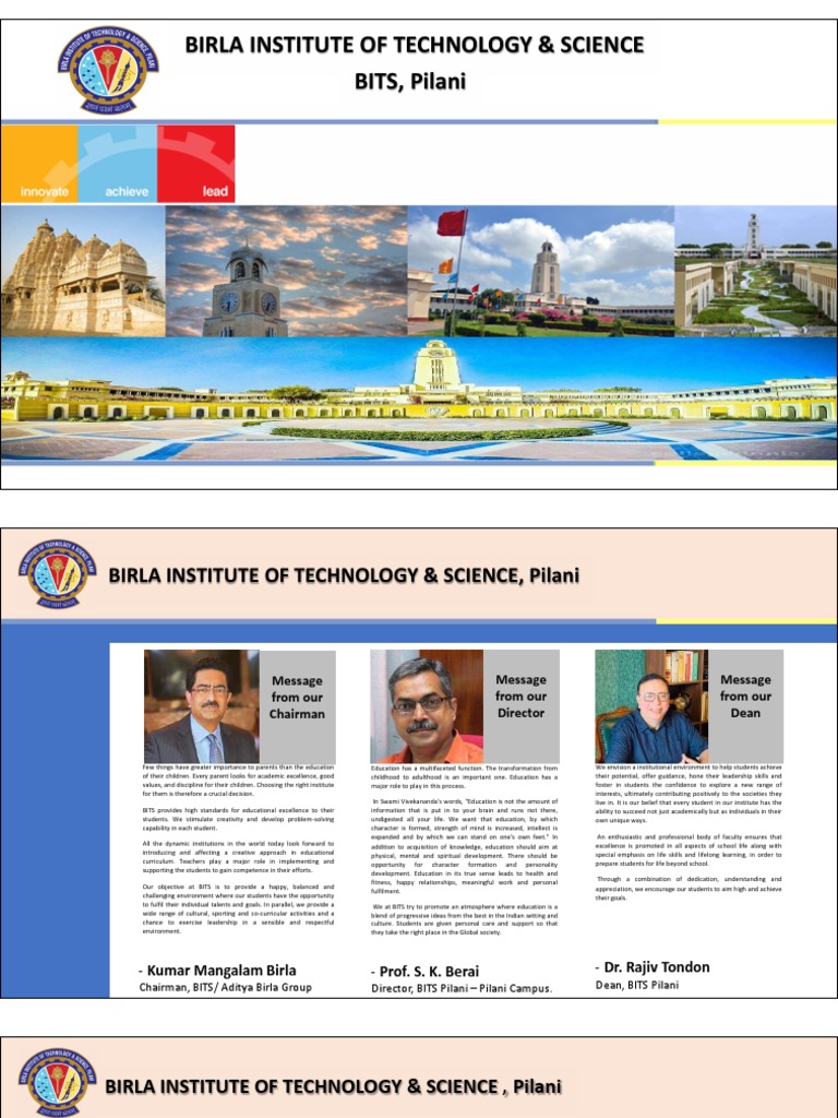 Bits Brochure PDF