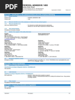 Unifrax SDS FIXWOOL ADHESIVE 1400 V3.00 (GB-en) 150826