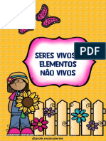 Seres Vivos e Elementos Nao Vivos