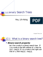 12 - Binary Search Tree
