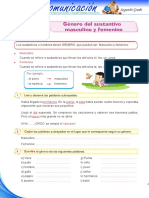 2° SUSTANTIVO-Género Masculino y Femenino (6p)