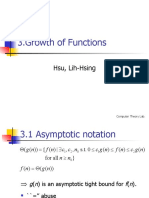 03 - Growth of Functions