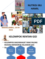 Nutrisi Ibu Hamil - Waekelambu 18-04-2023