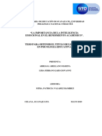 La Importancia de La Inteligencia Emocional en El Rendimiento Académico (1) Bien