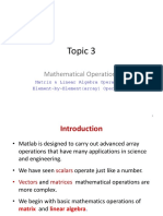 Mathematical Operations