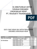 00 Data Yang Dibutuhkan PT. RSTM