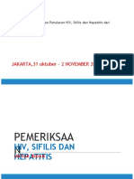 Materi Pemeriksaan Lab (3 Eliminasi HIV, Sifilis Dan Hepatitis) Luar Gedung Untuk Bidan