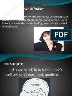 Carol Dweck's Mindset