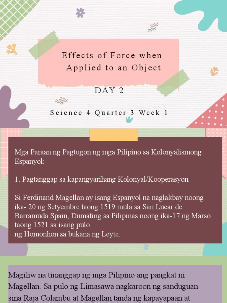 Science 4 Quarter 3 Week 1 | PDF