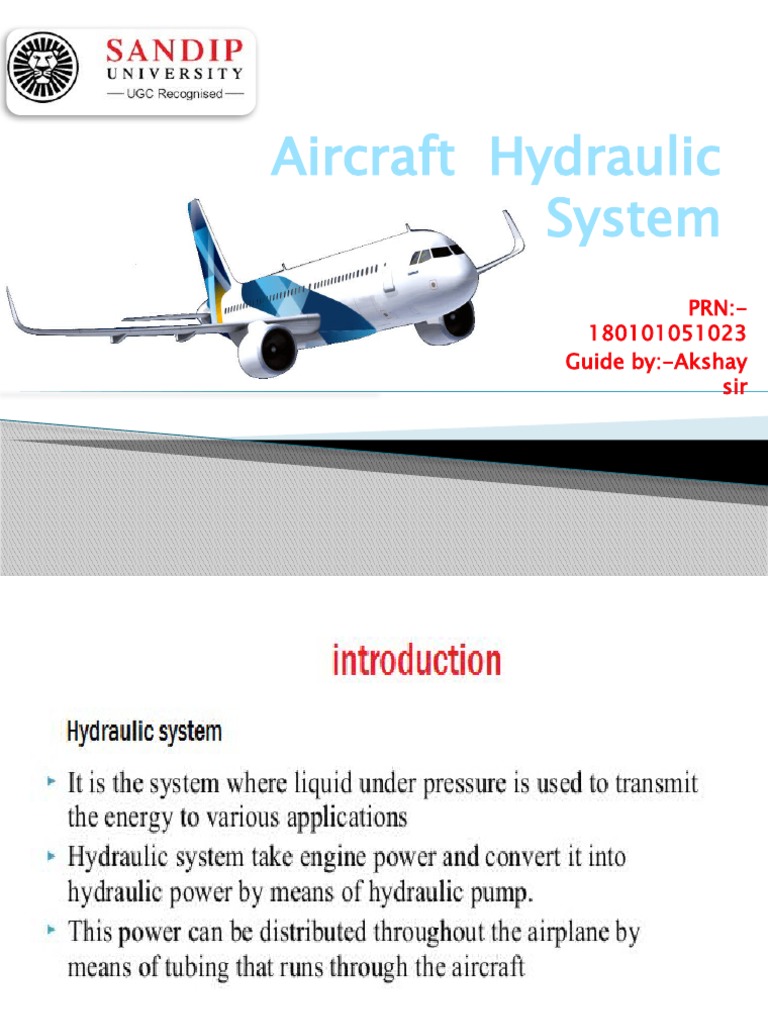 Aircraft Hydraulic System PDF