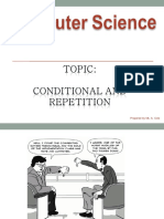 Conditional and Repitition