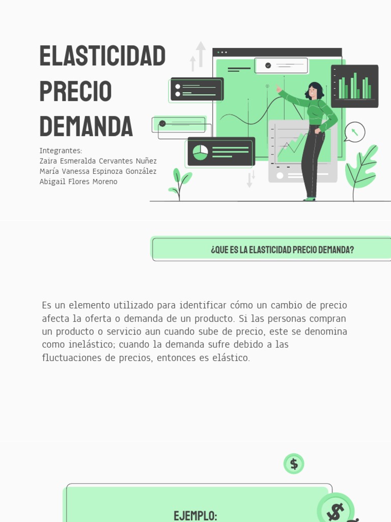 Elasticidad del Precio de la Demanda | PDF | Oferta y demanda ...