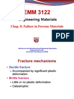 E-EMM 3122-8-Failure in Ferrous Metal (N)