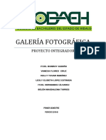 GALERÍA FOTOGRÁFICA Proyecto Ntegrador