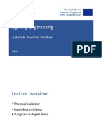 TDMU LightingEngineering Lecture5 M2.2 Thermal Radiators