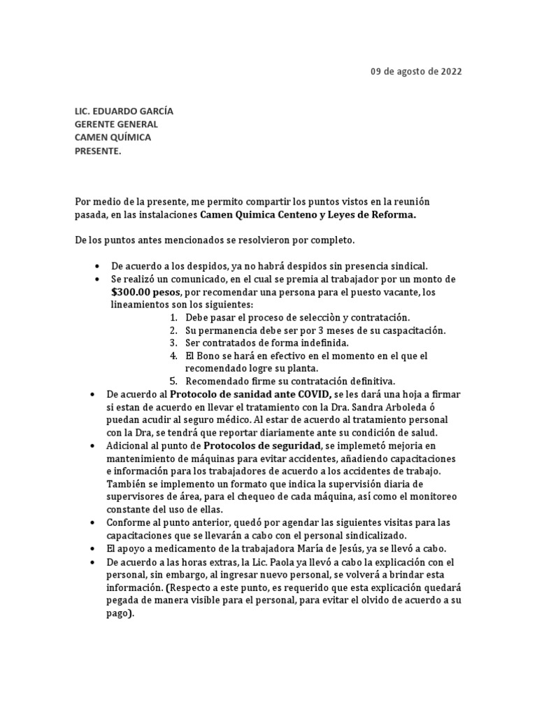 Visita Camen Q PDF