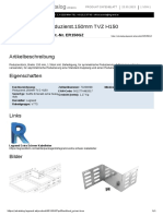 Reduzierst.150mm TVZ H150: Artikelbeschreibung