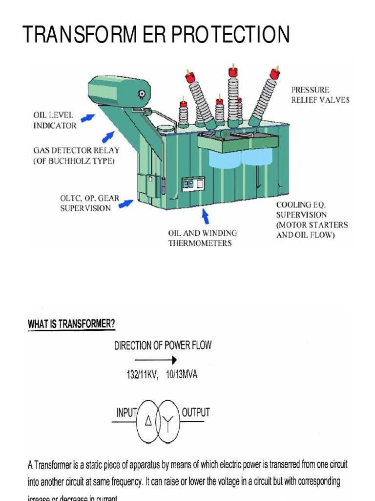 Transformer Fault Protection Overview | PDF