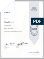 IBM Data Science Certificate
