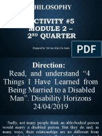 Module 2 - 2nd Quarter - Activity #6