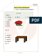 IEO English Important Questions Class 1