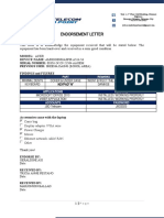 Equipment Acknowledgement Receipt