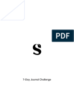 7-Day Journal Challenge - SPROUHT
