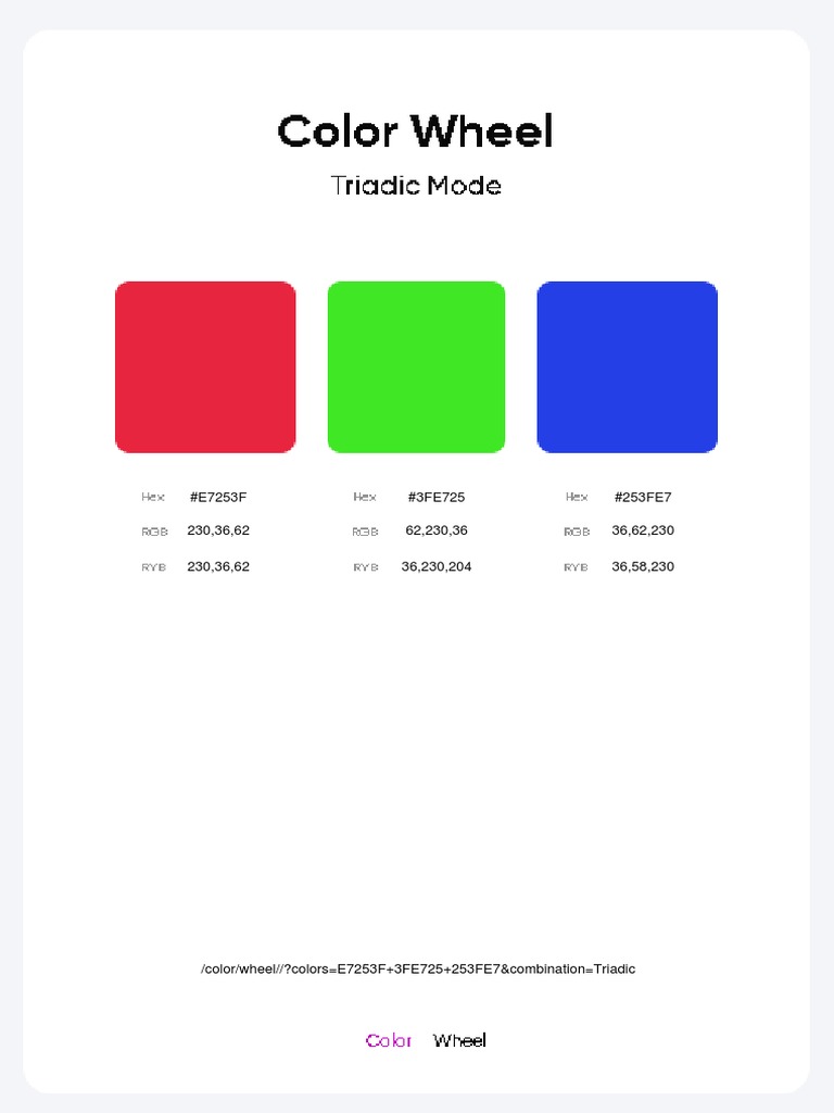 Color Wheel | PDF