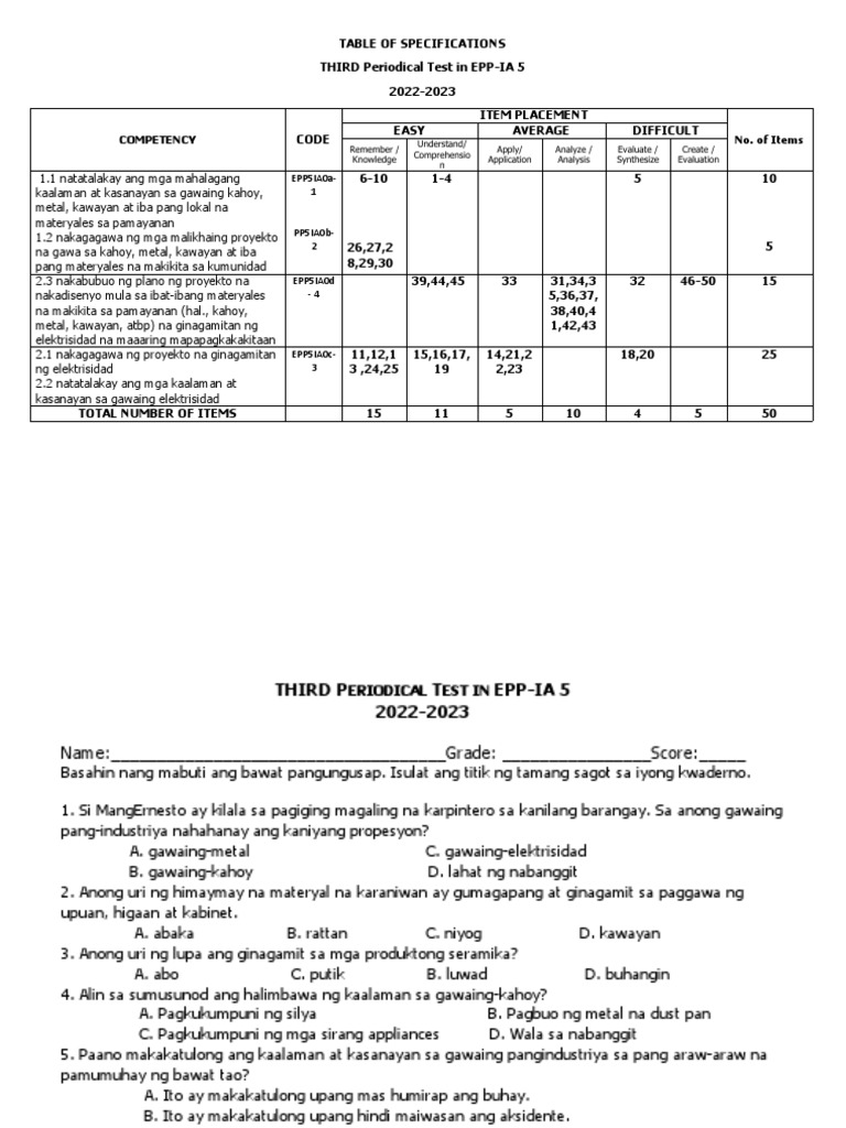 Epp 5 | PDF