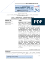 A Case of Postpartum Hemorrhage Due To Placenta Accreta Diagnosed by Anatomopathology Exam