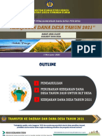 DJPK - Kebijakan Dana Desa 2021 - Jateng