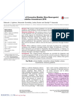 Diagnosis and Treatment of Overactive Bladder (Non-Neurogenic)