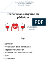 TD12 Transfusion
