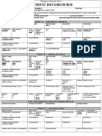 Melencion Incident Form