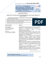 Correlation of Mammographic and Histopathological Characteristics of Breast Lesions