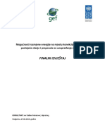 Mogućnosti razmjene energije na mjestu konekcije u Crnoj Gori, postojeće stanje i preporuke za unapređenje ambijenta